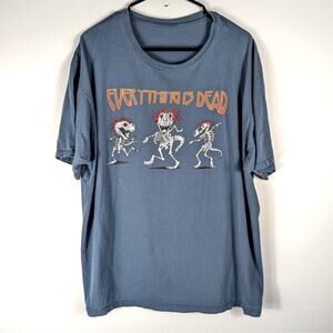 Everything Is Dead Greatful Dead T-shirt - Stanley Mouse Collectors Item!